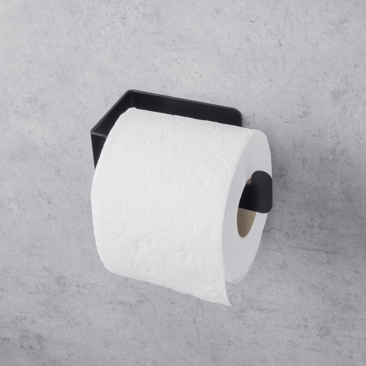 black toilet paper holder Zenda