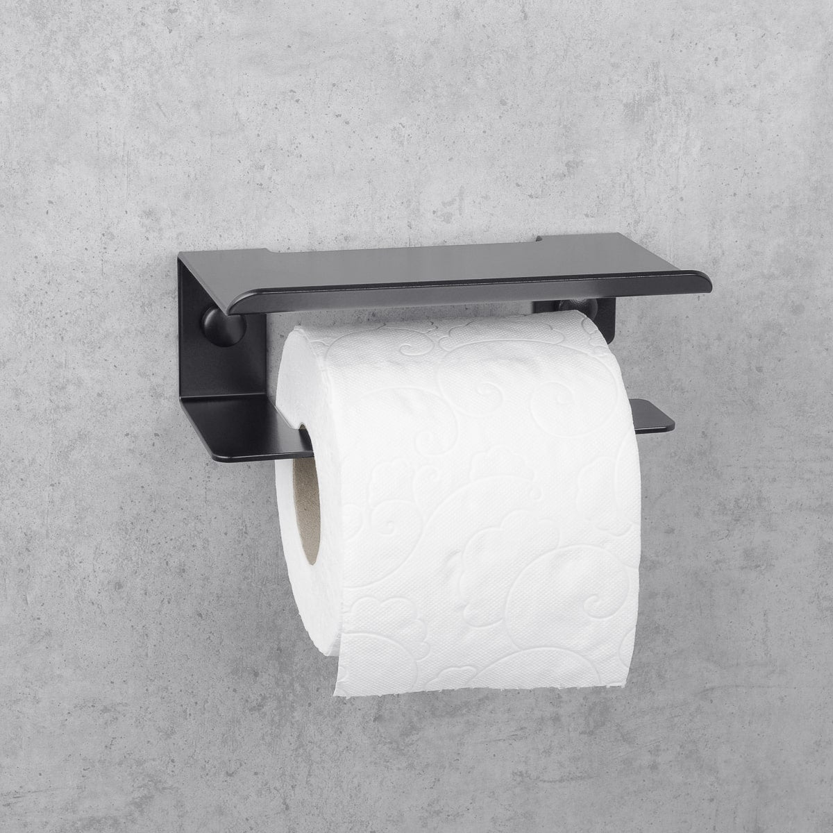 Toilet Paper Holder with Shelf Bliss