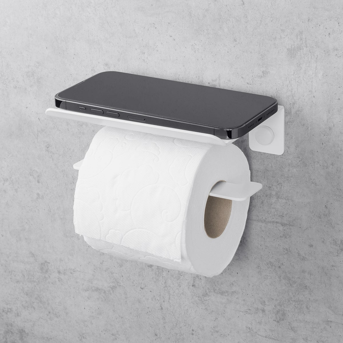 Toilet Paper Holder with Shelf Bliss