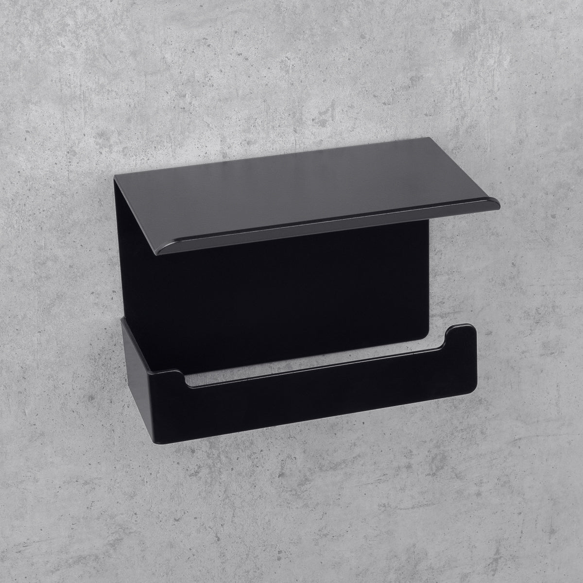Toilet Paper Holder with Shelf Bliss 2