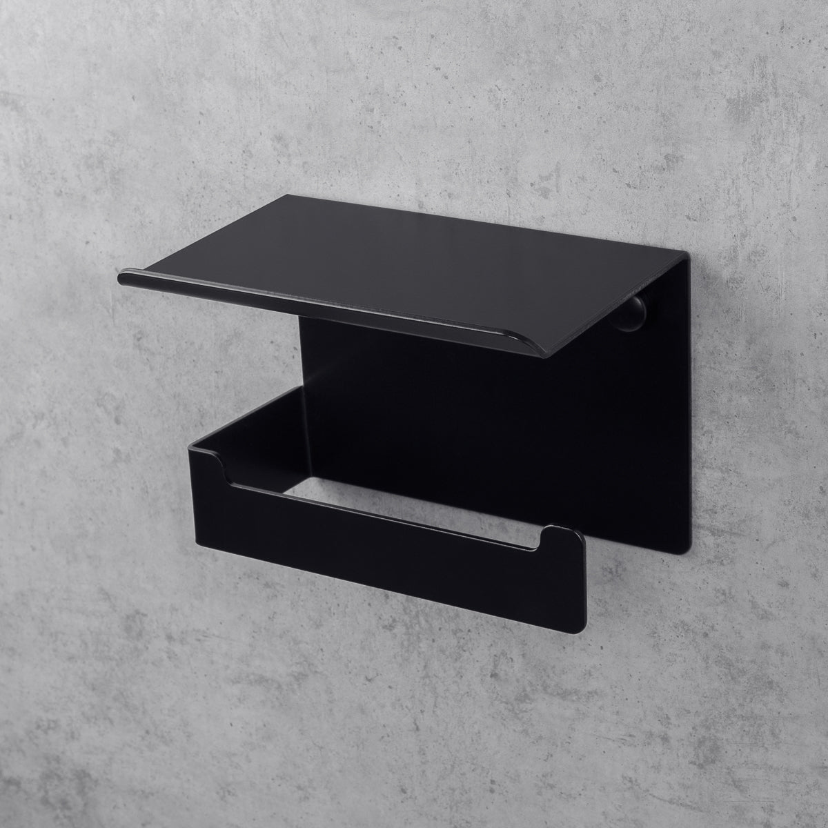 Toilet Paper Holder with Shelf Bliss 2