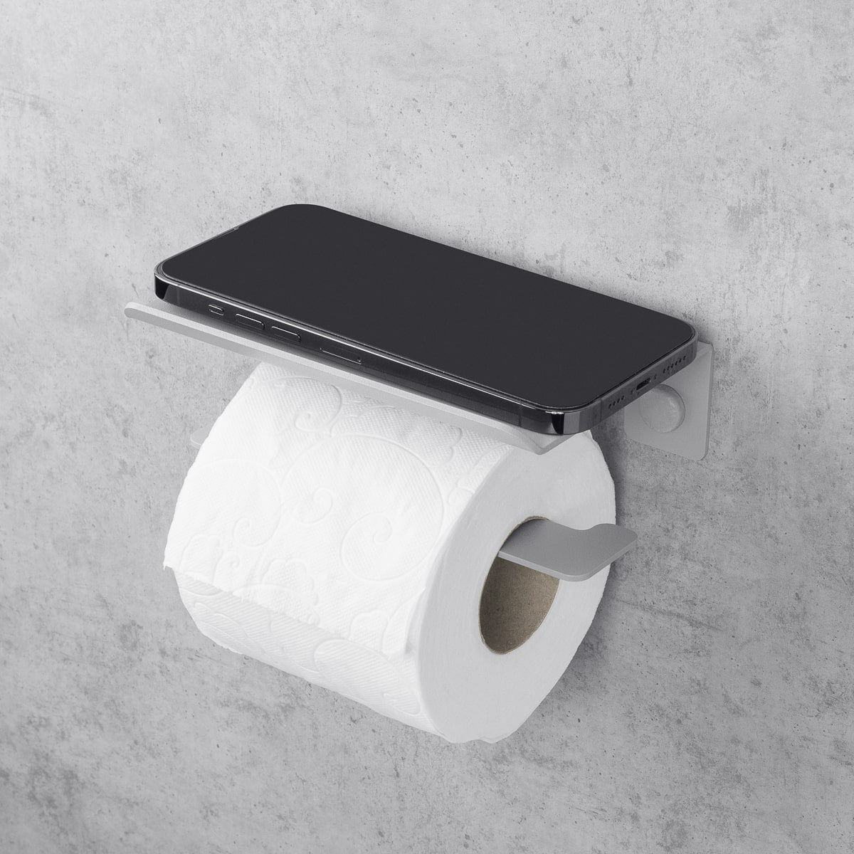 Toilet Paper Holder with Shelf Bliss
