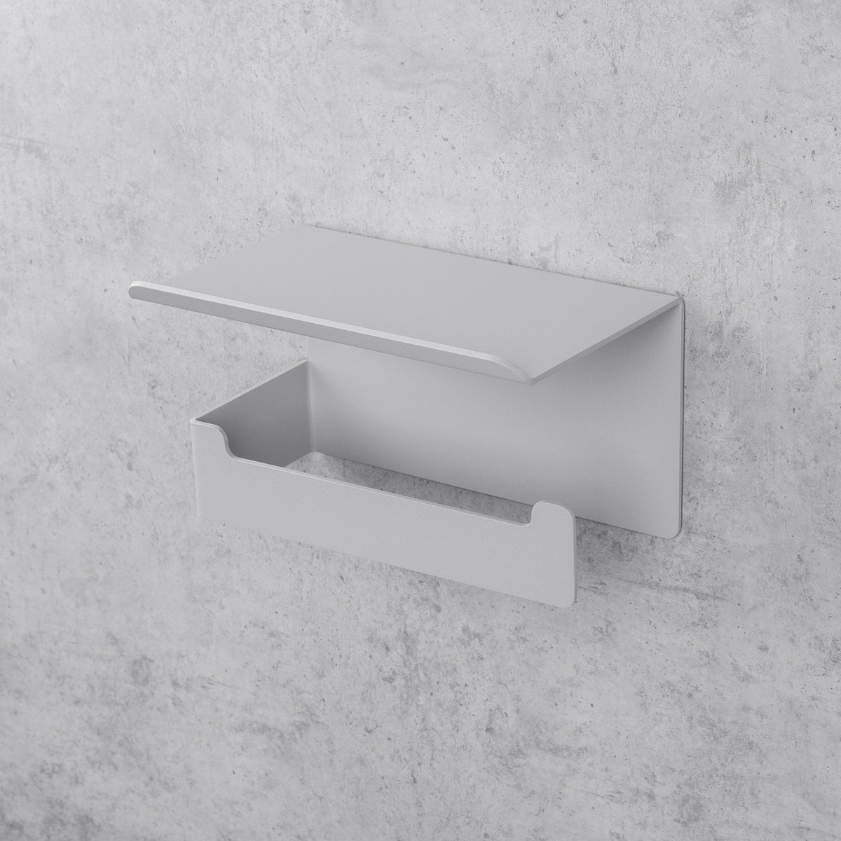 Toilet Paper Holder with Shelf Bliss 2
