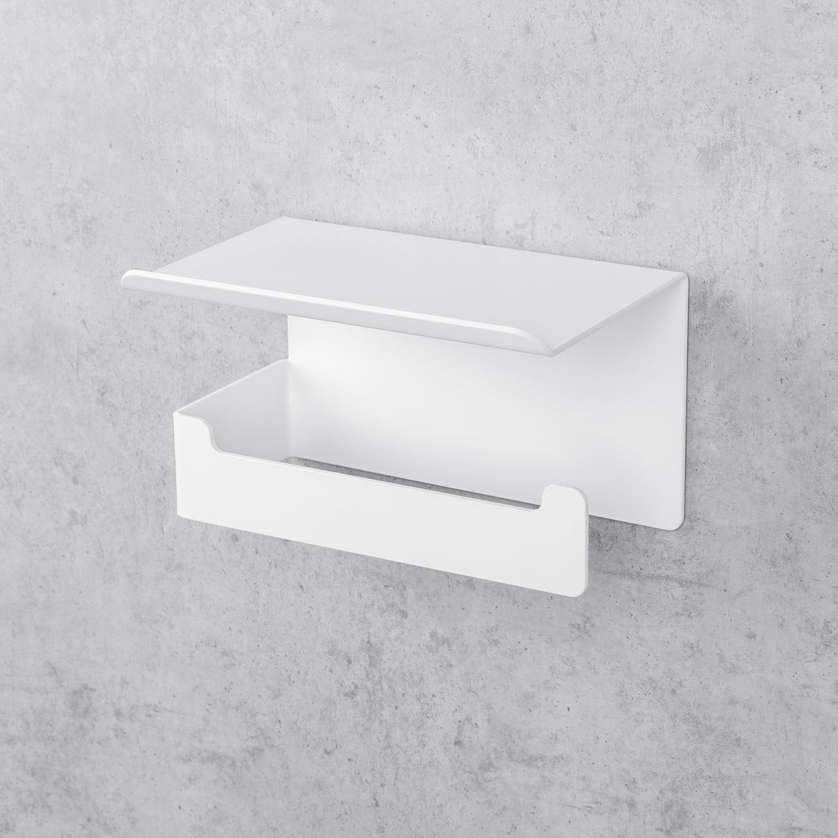 Toilet Paper Holder with Shelf Bliss 2