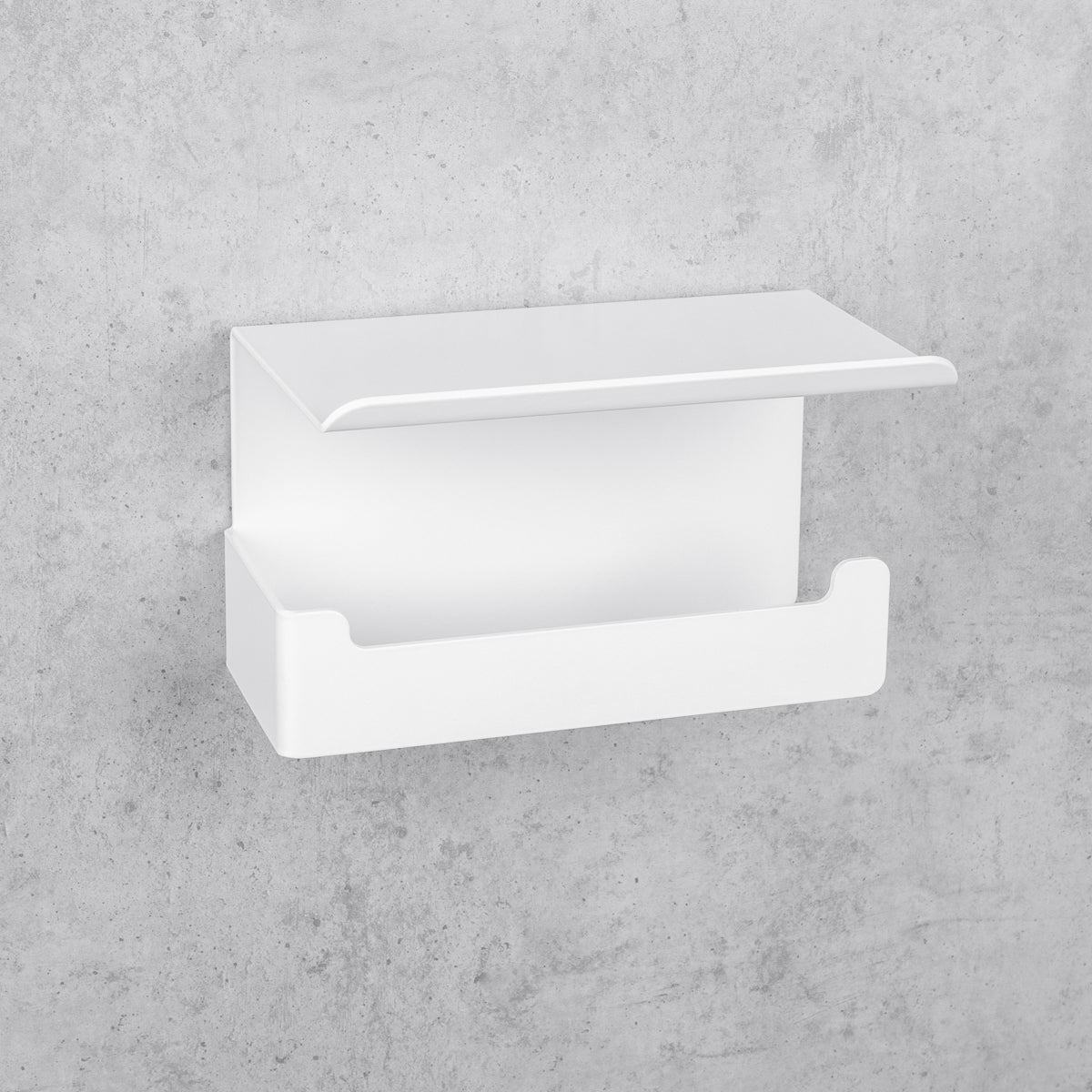 Toilet Paper Holder with Shelf Bliss 2