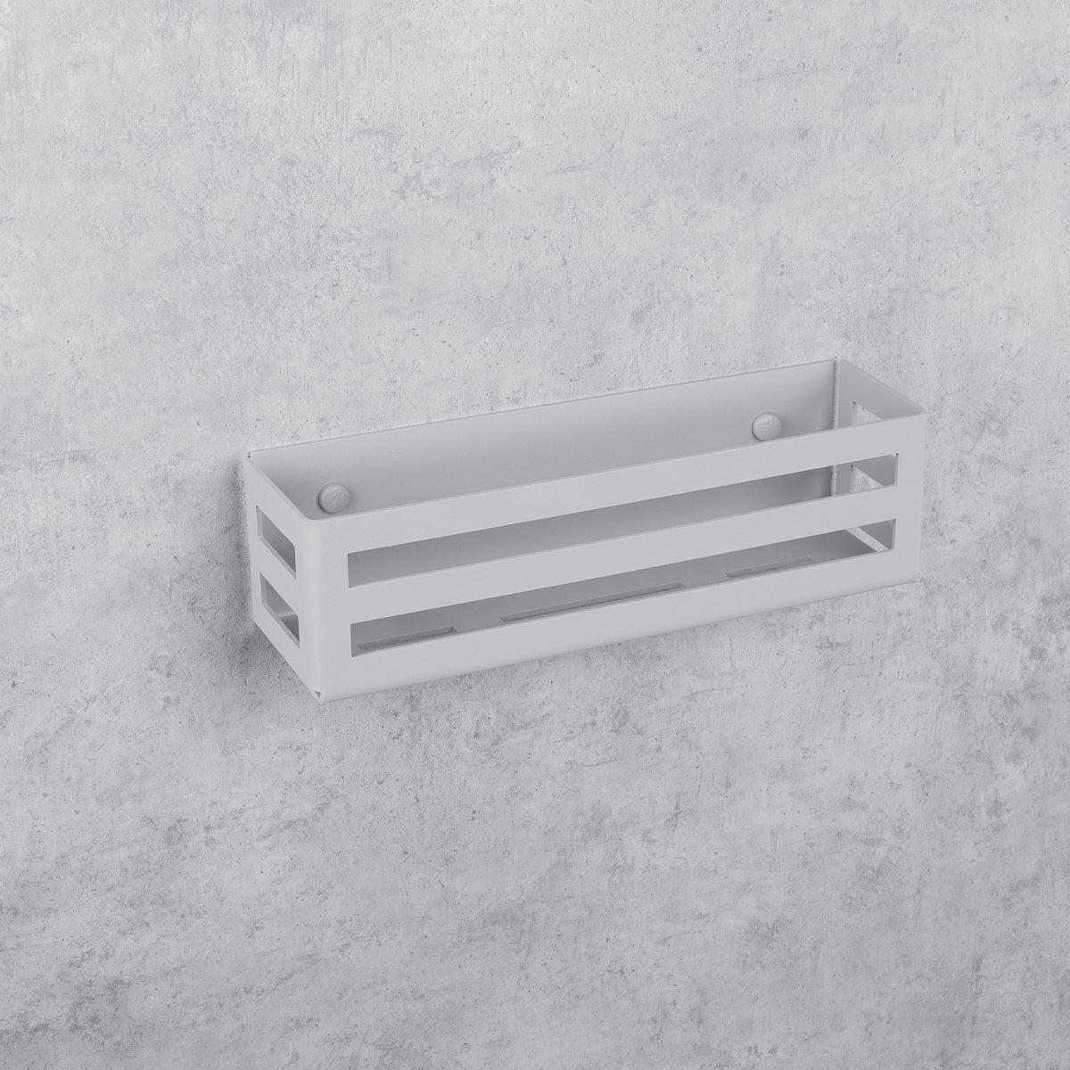 grey bathroom shelf-organizer country