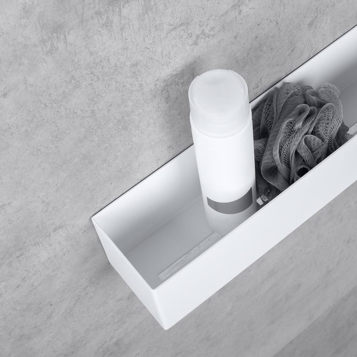 white bathroom shelf-organizer basket