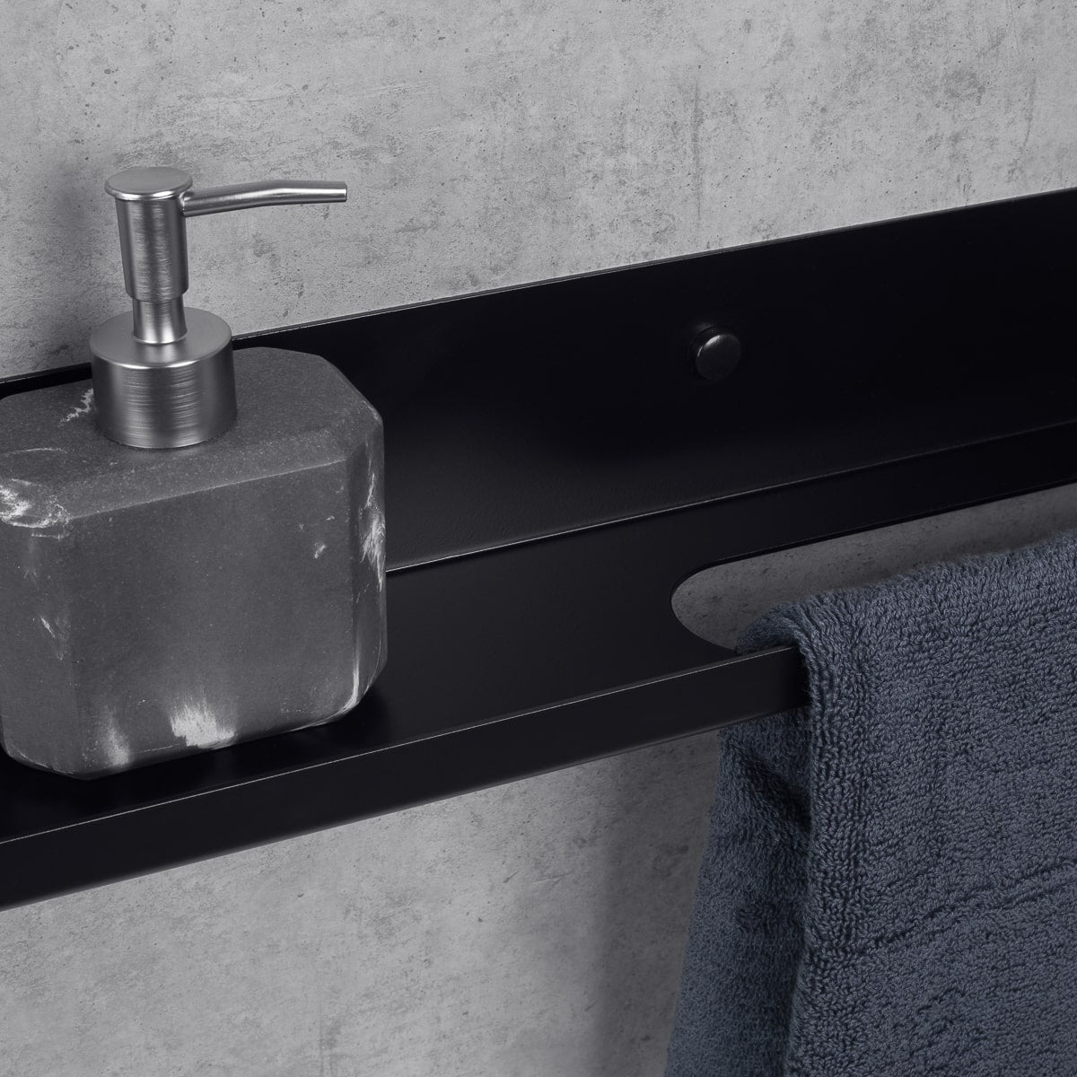 Towel Rack with Shelf Mirage