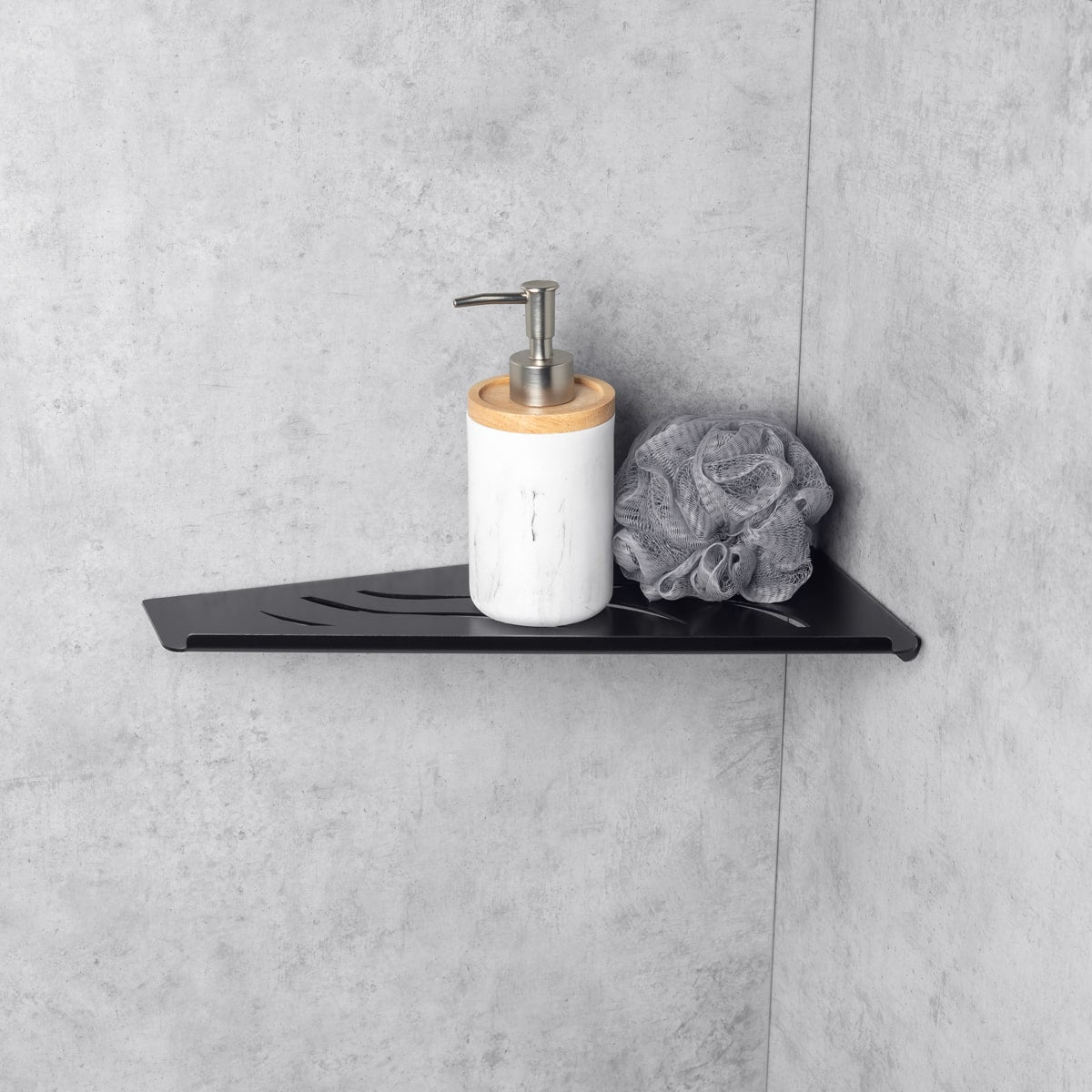 black corner shower shelf shuttle