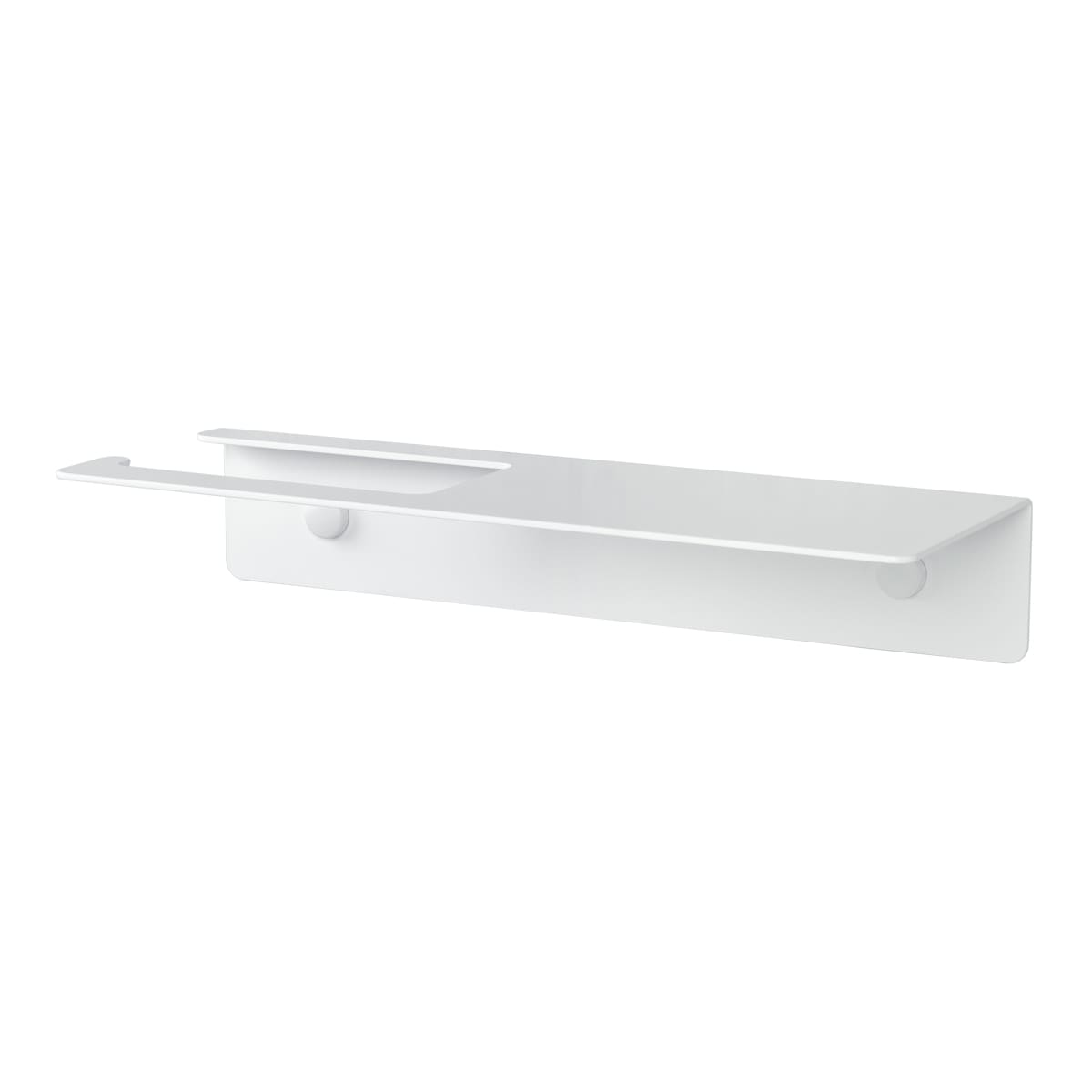 Toilet Paper Holder with Shelf Line Base