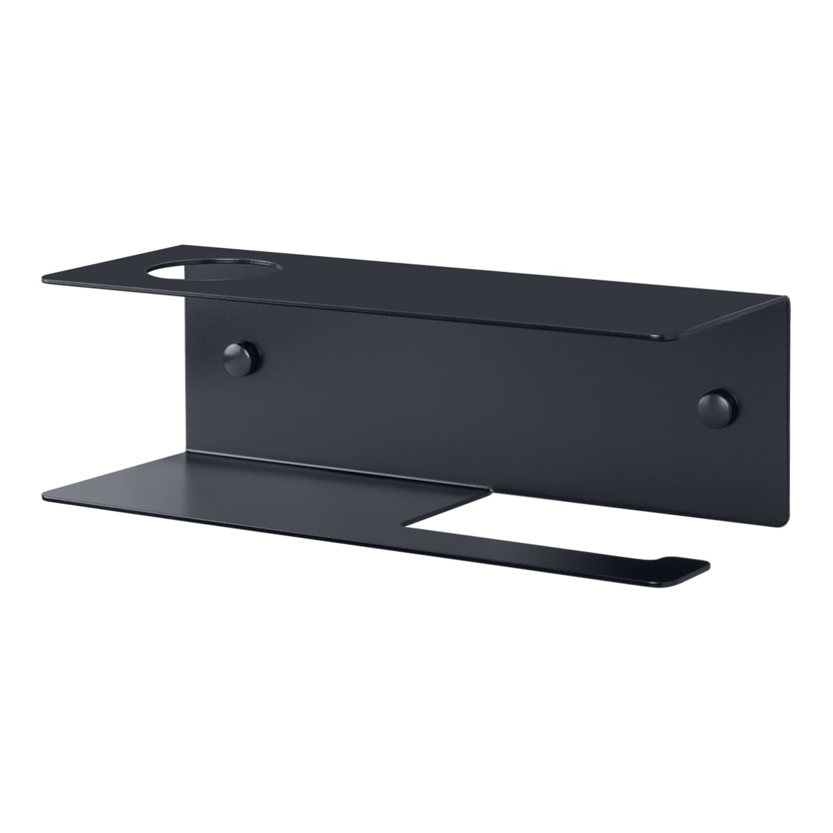 Toilet Paper Holder with Shelf Line
