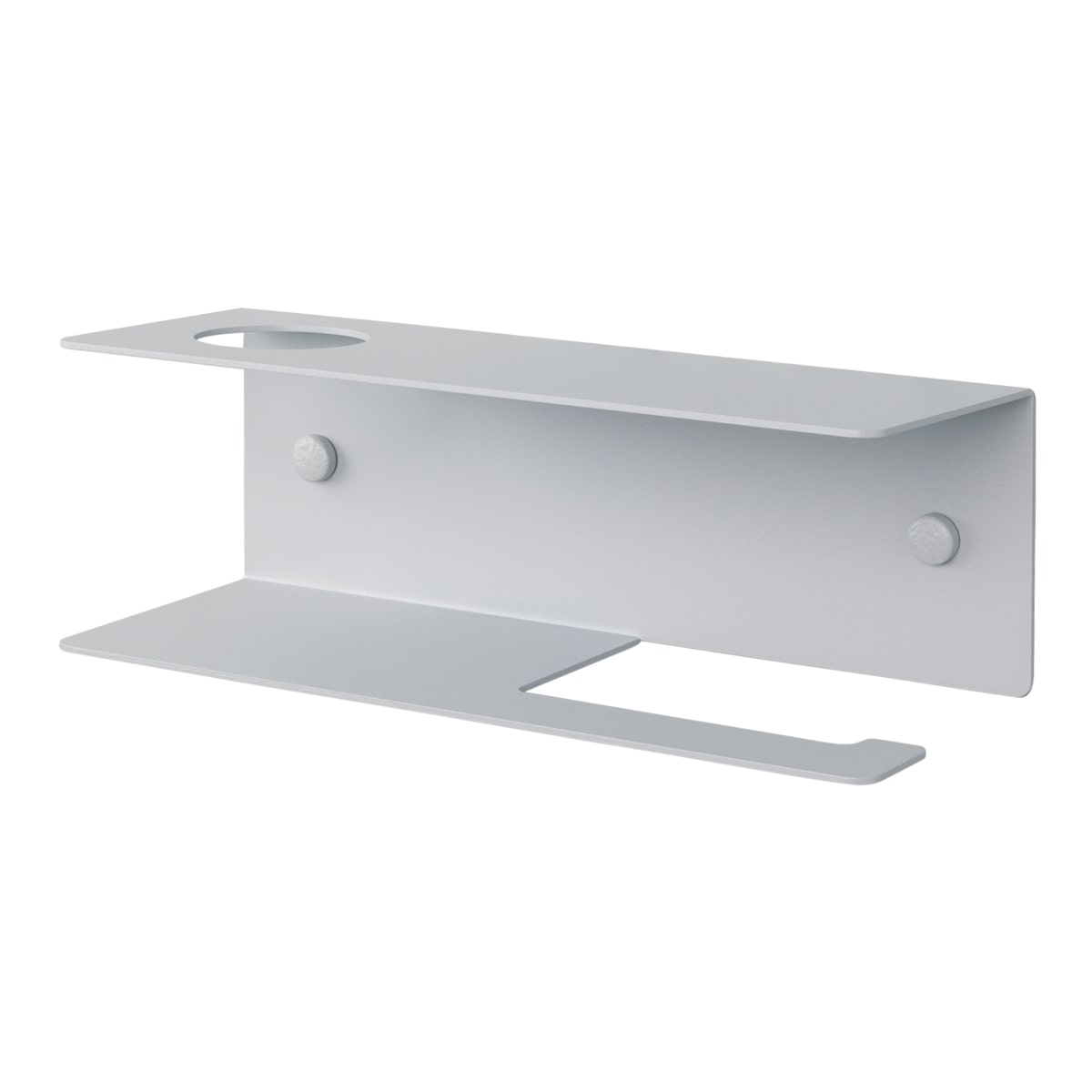 Toilet Paper Holder with Shelf Line