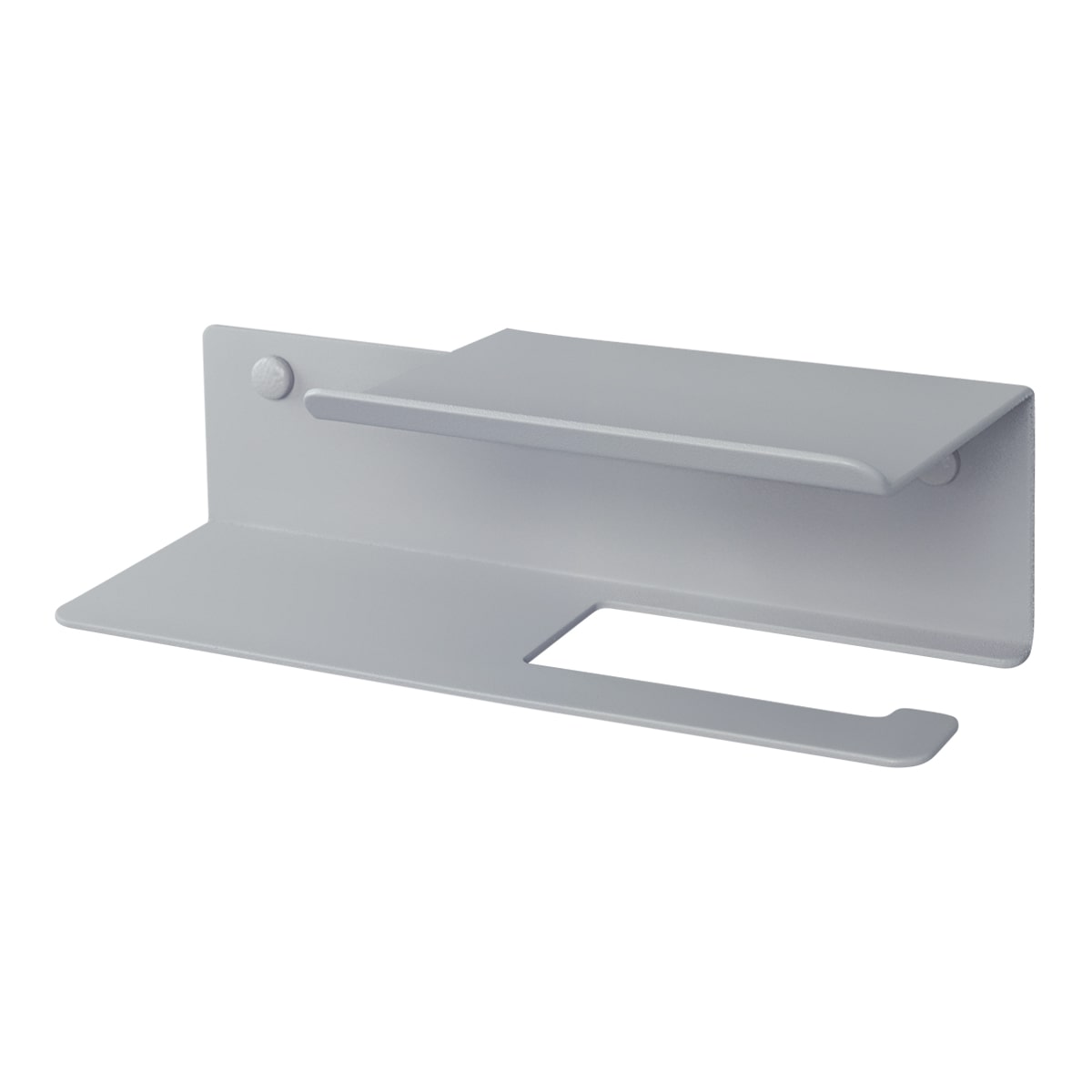 Toilet Paper Holder with Line Flex shelf