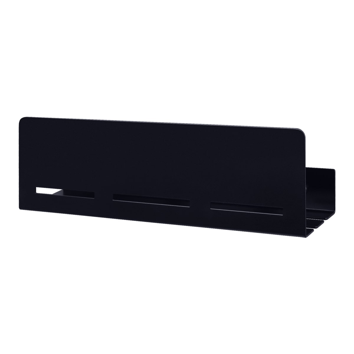 black bathroom shelf-organizer wenca