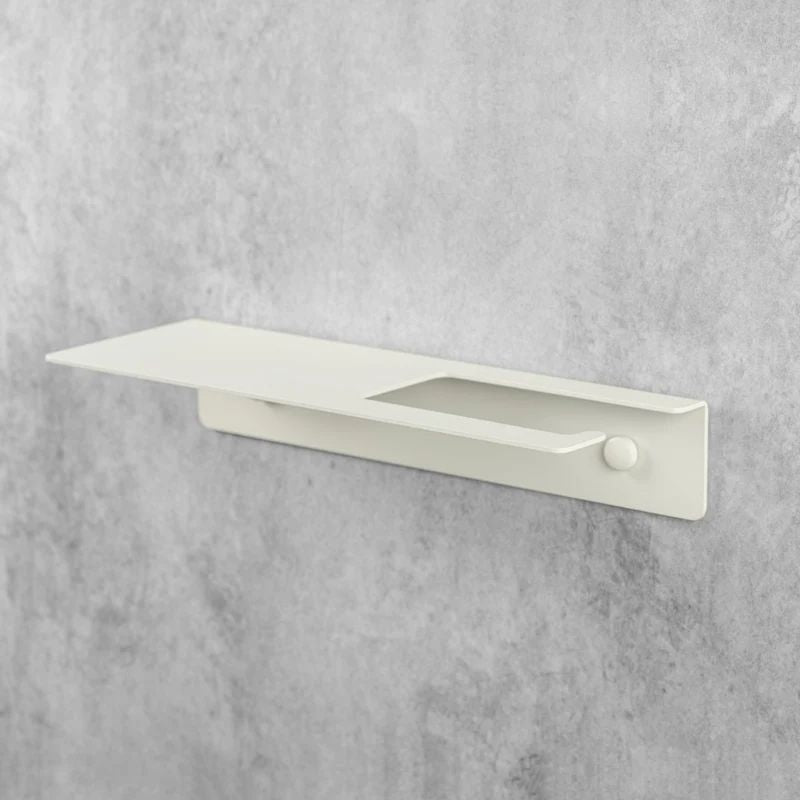 Porte-rouleau de papier toilette avec étagère Line Base