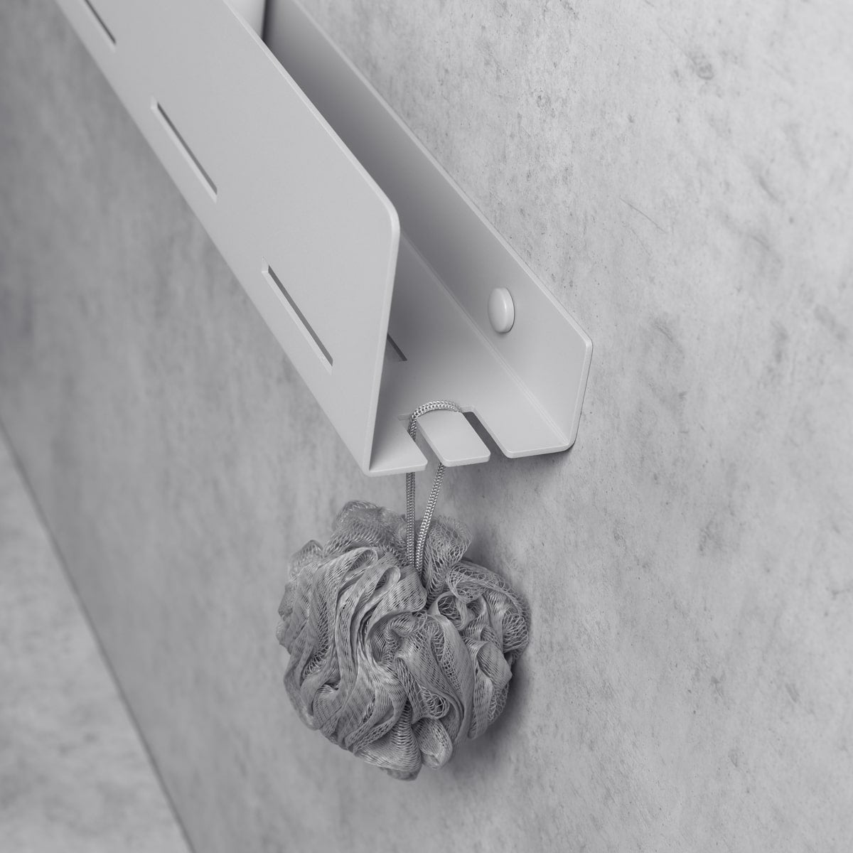grey bathroom shelf-organizer wenca L