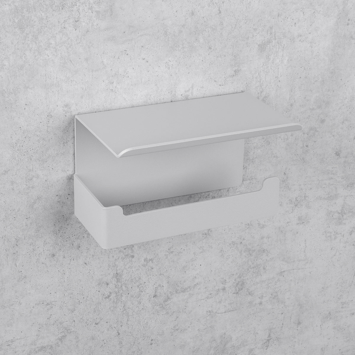 Toilet Paper Holder with Shelf Bliss 2