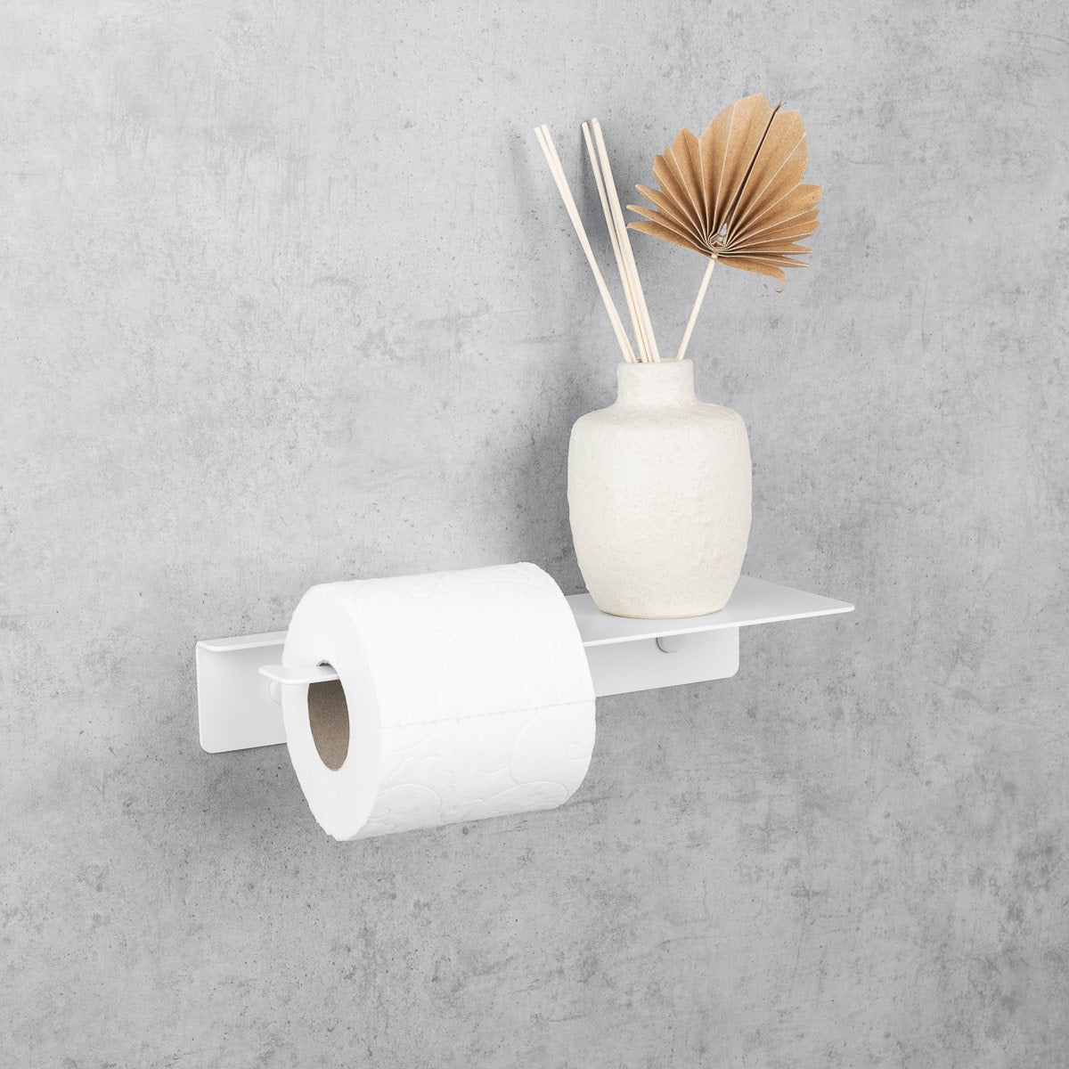 Toilettenpapierhalter mit Regal Line Base 